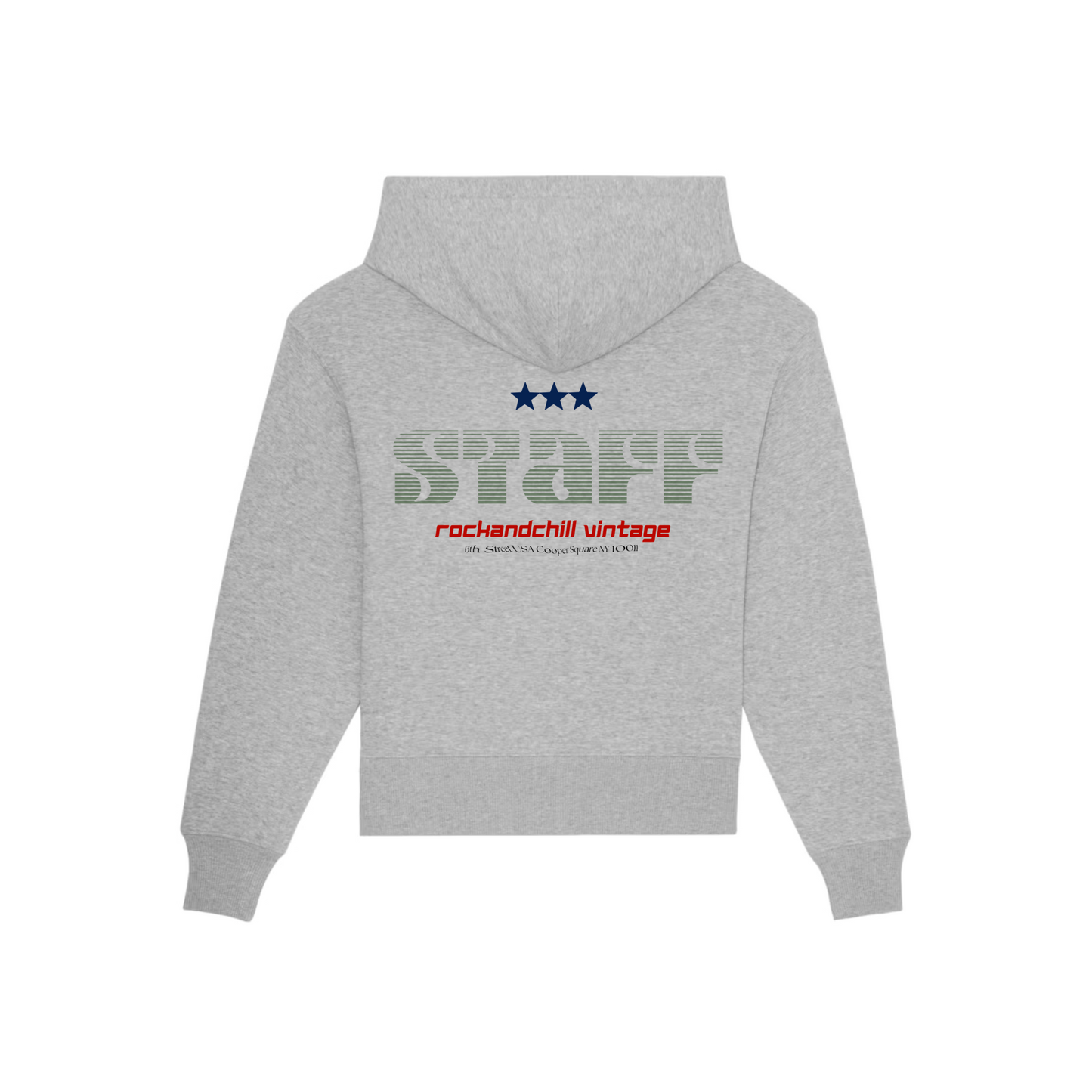 HOODIE VINTAGE STAFF COUPE BOXY UNISEXE