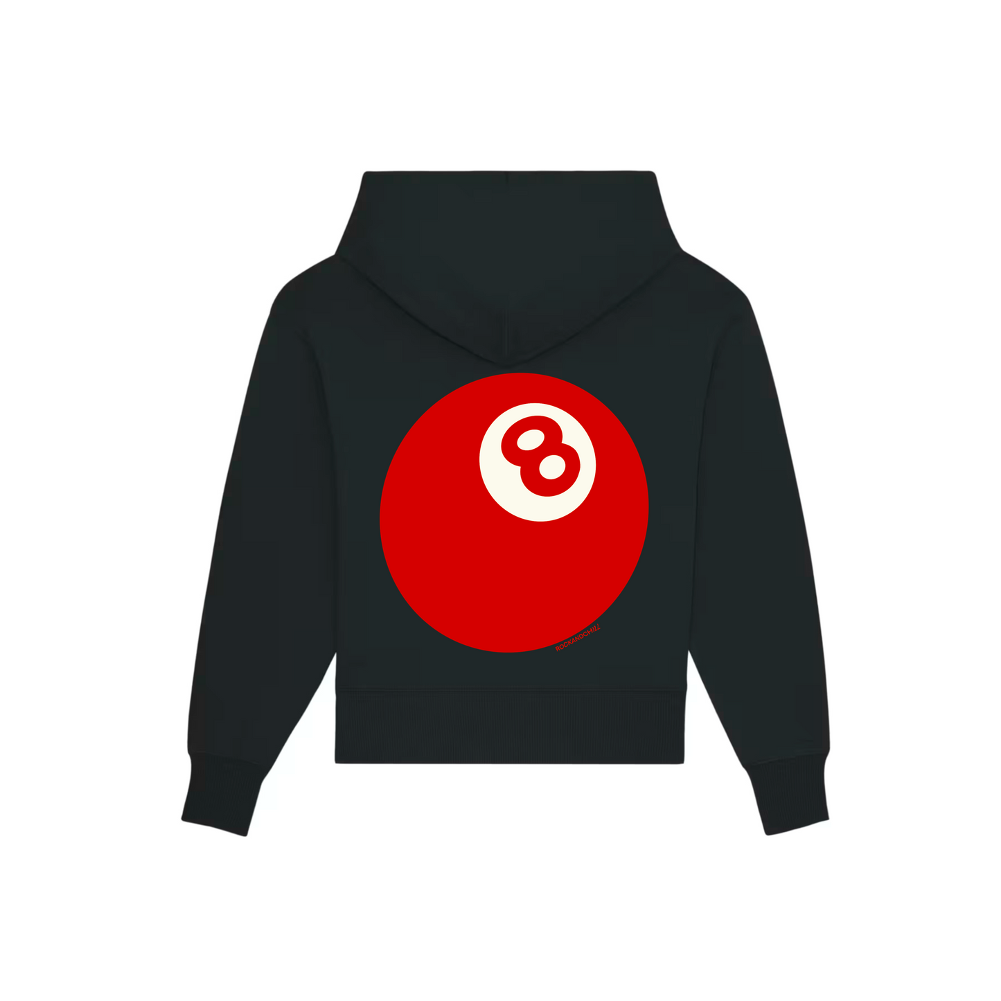 HOODIE 8 BALL COUPE BOXY UNISEXE