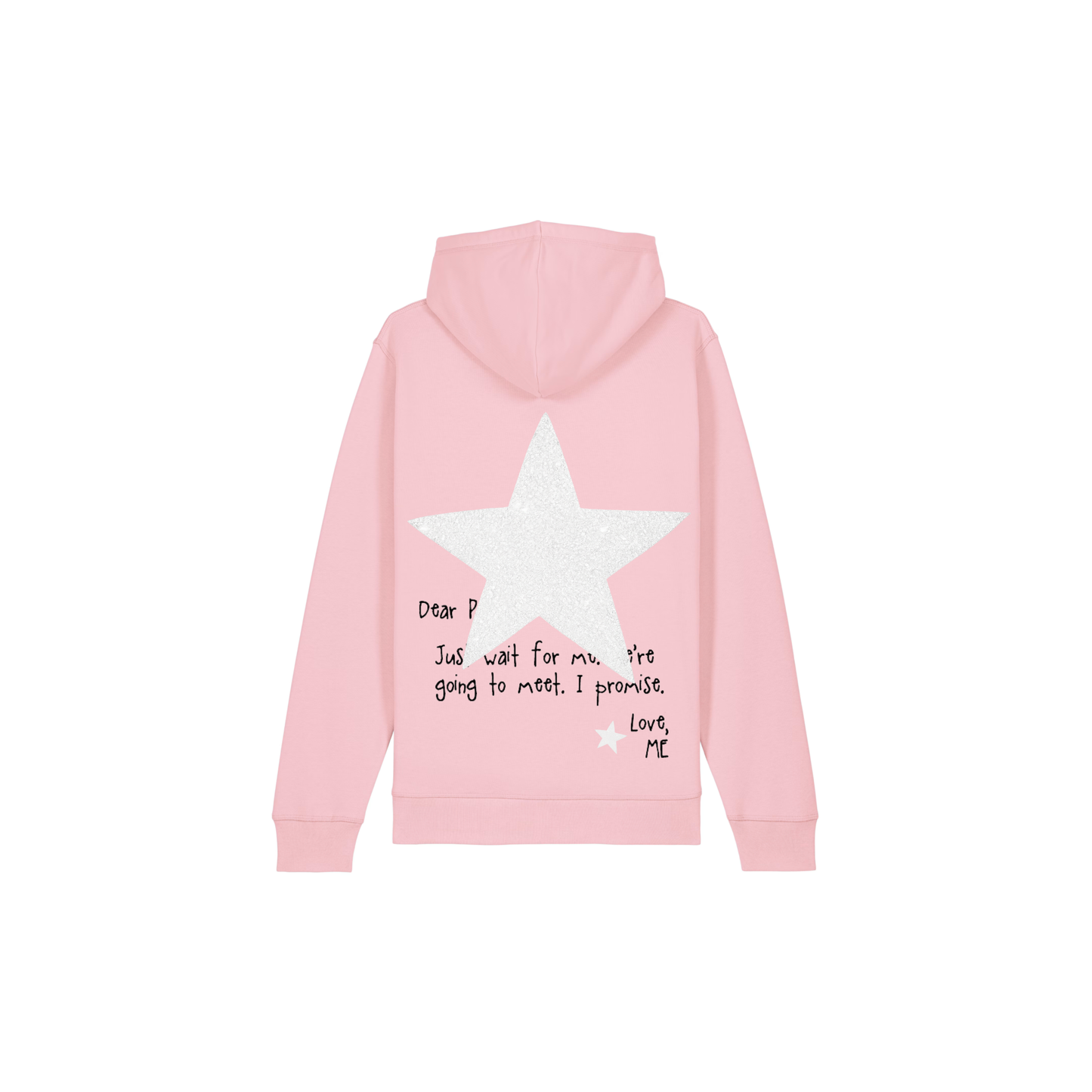 HOODIE À PAILLETTES NEW YORK ROSE