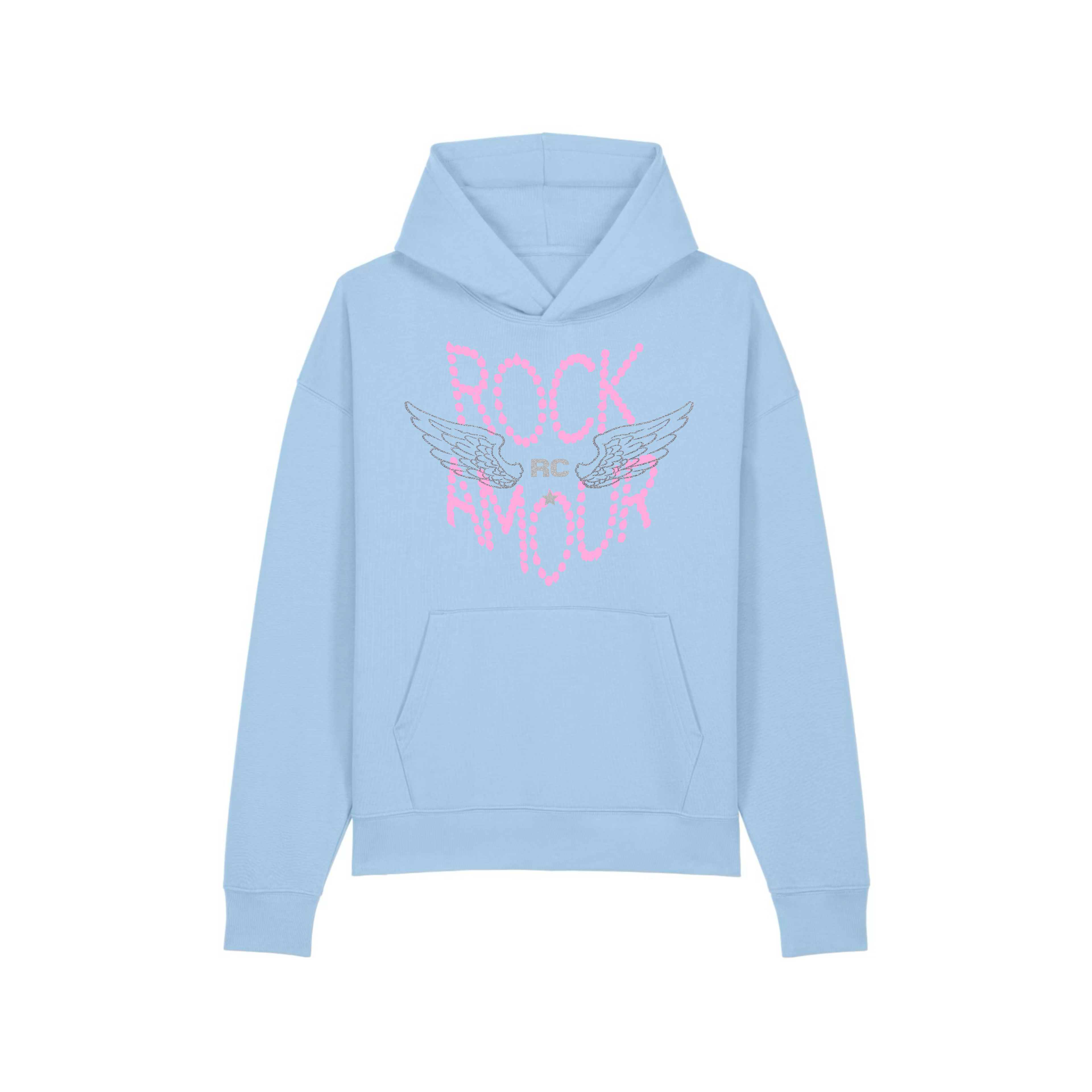 HOODIE ROCK À PAILLETTES