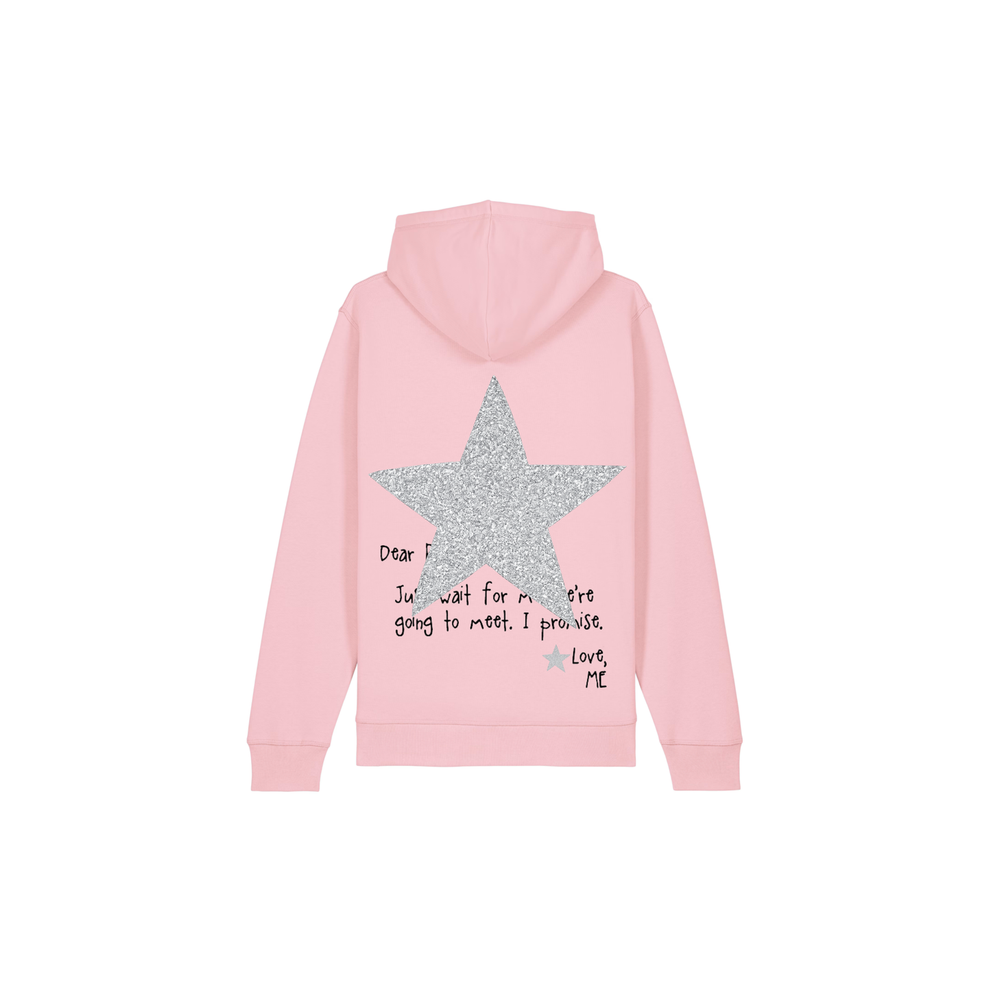 HOODIE À PAILLETTES NEW YORK ROSE