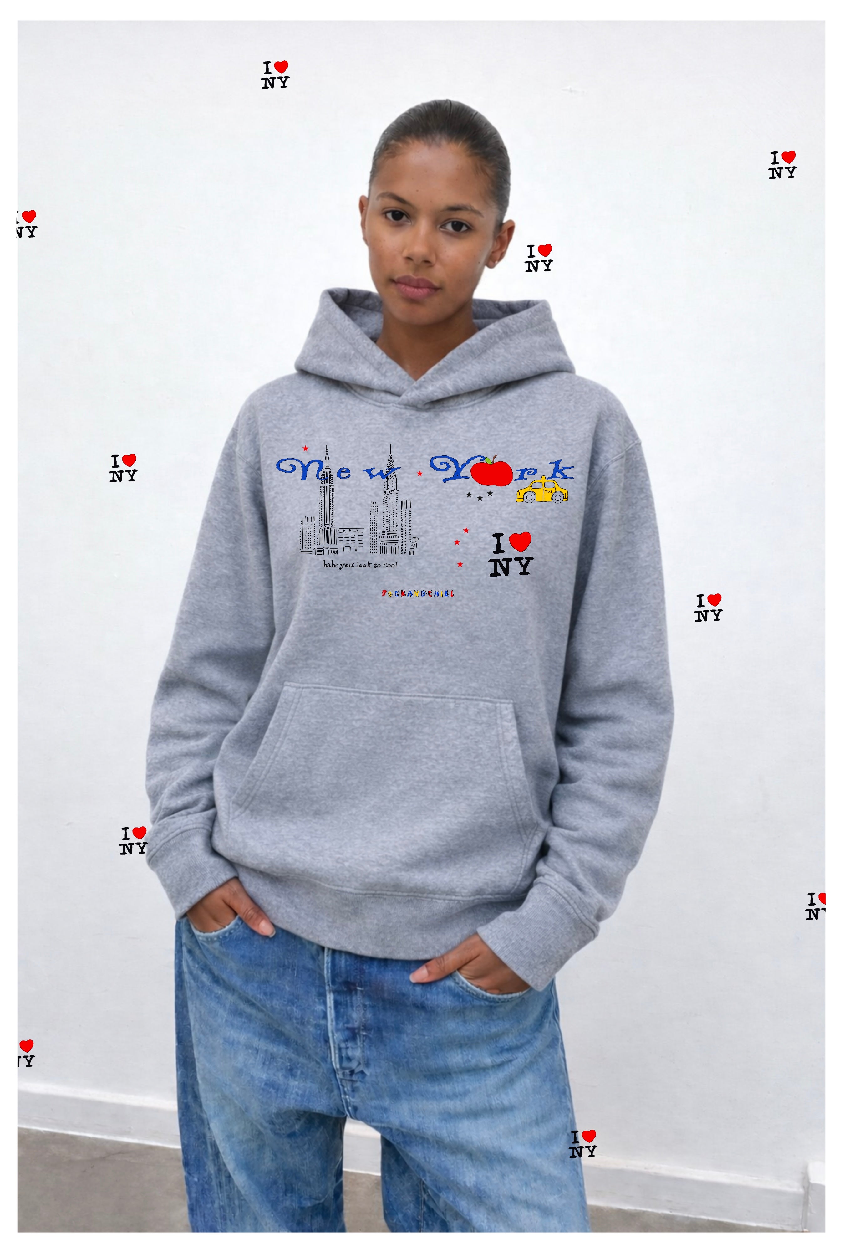 HOODIE I LOVE NY