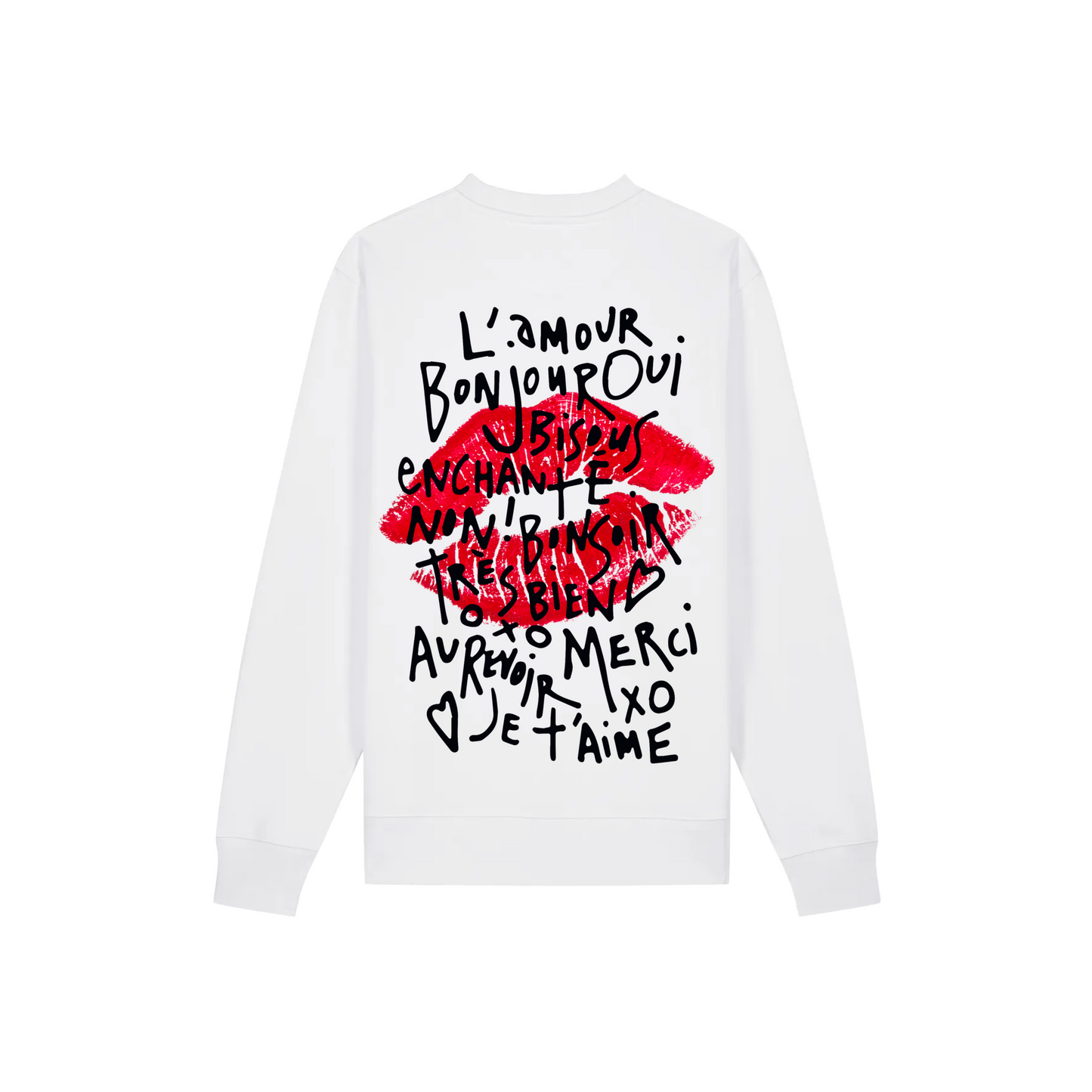 CREWNECK KISS PARIS