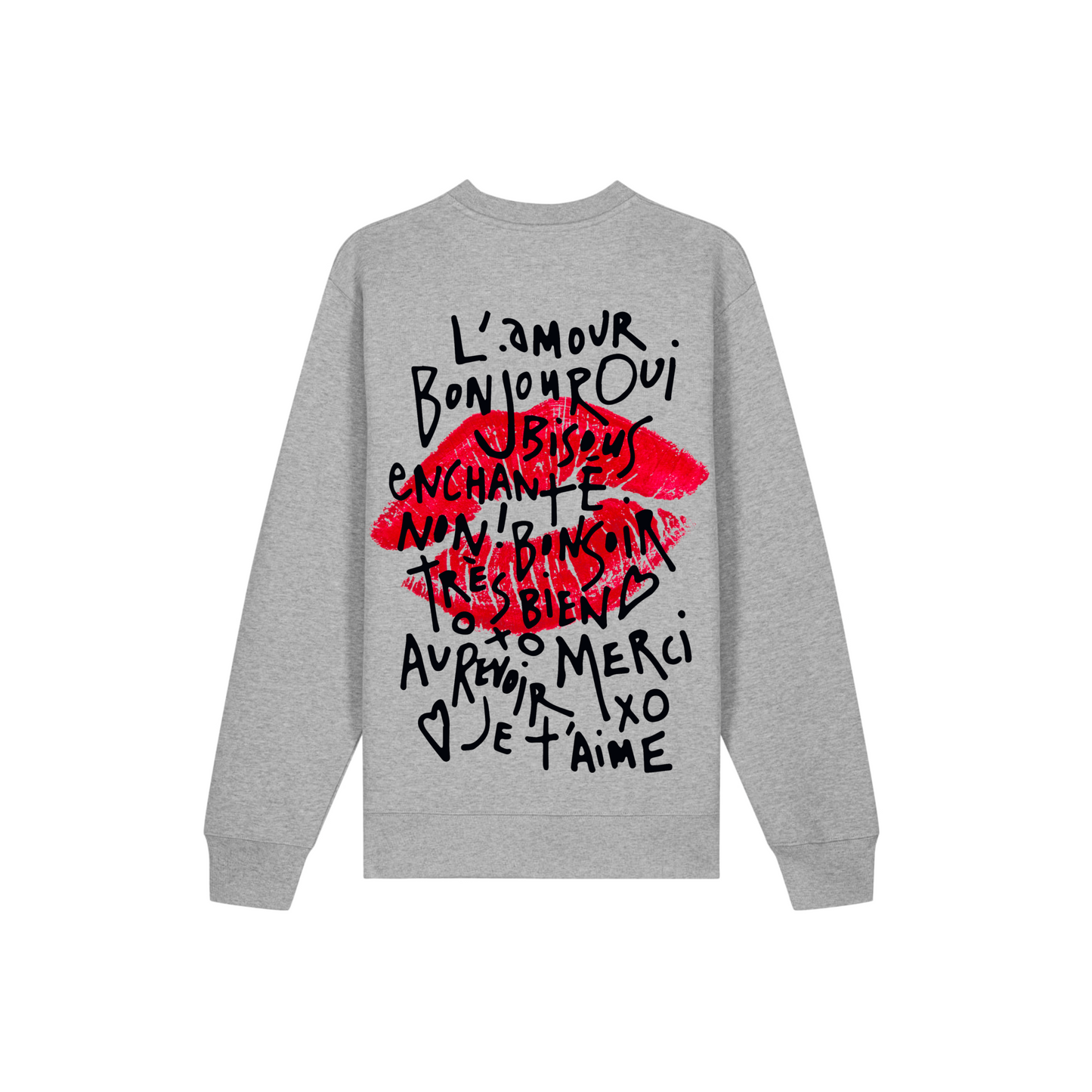 CREWNECK KISS PARIS