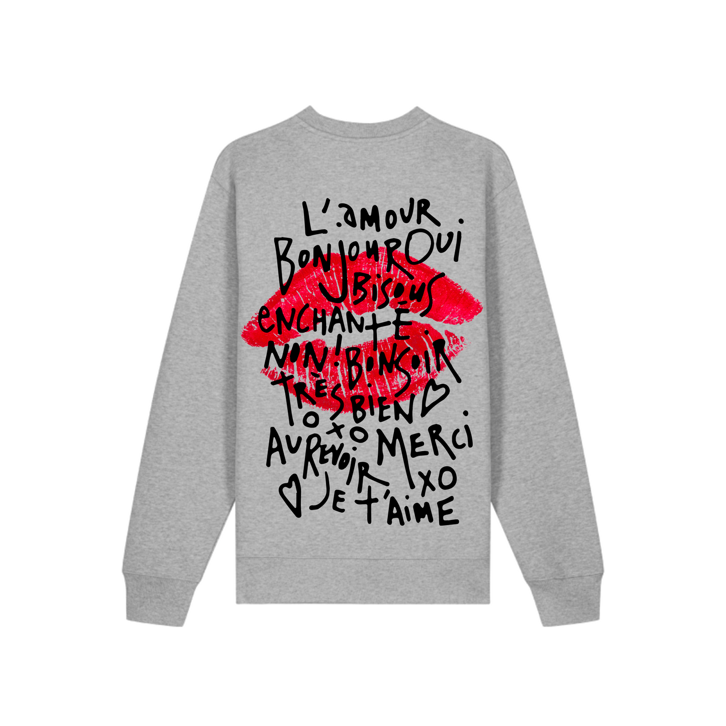 CREWNECK KISS PARIS