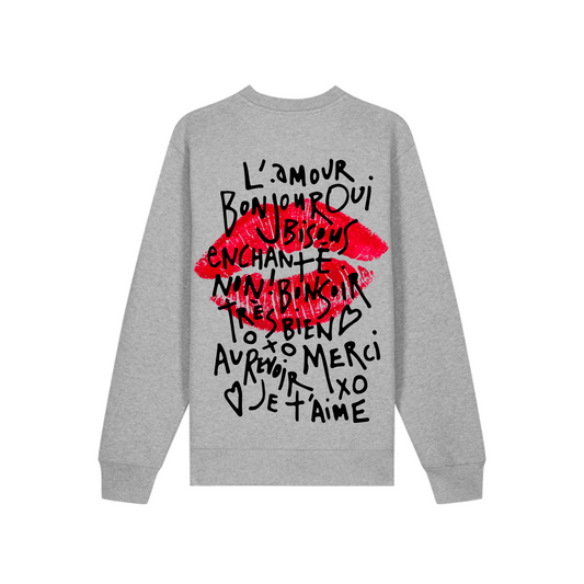 CREWNECK KISS PARIS