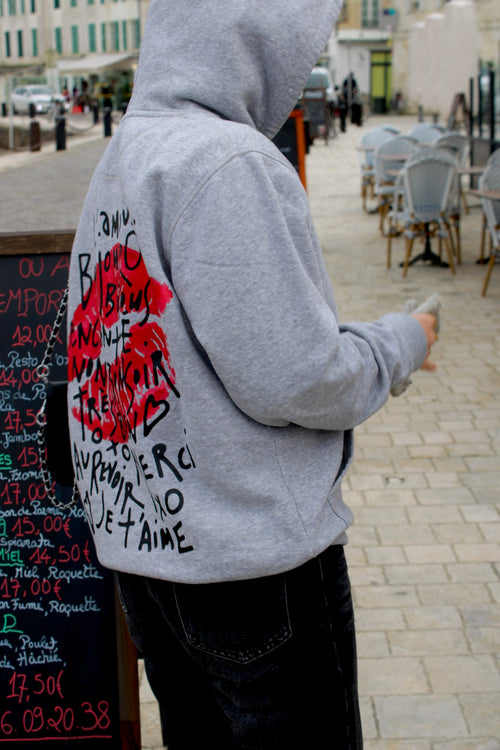 HOODIE KISS PARIS