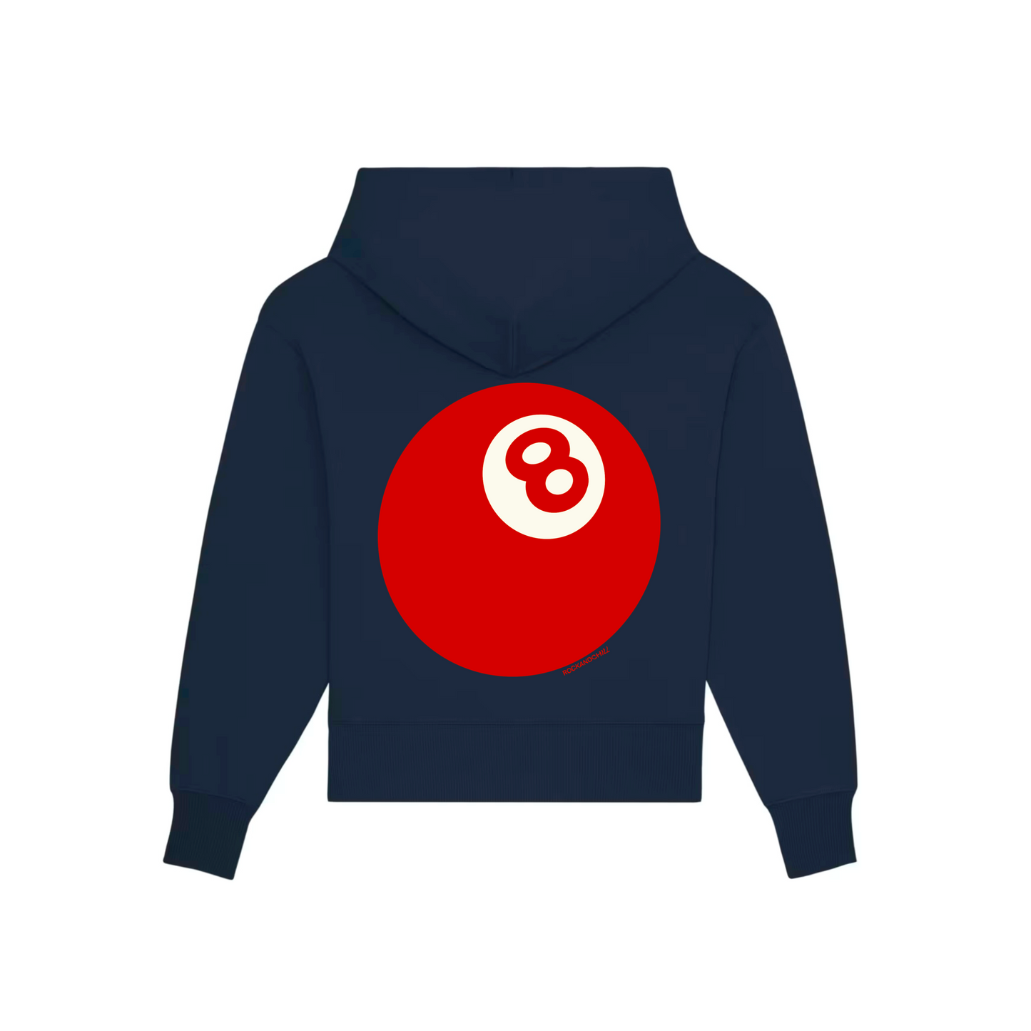 HOODIE 8 BALL COUPE BOXY UNISEXE